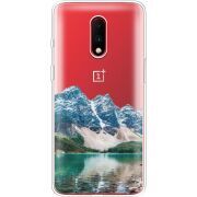 Прозрачный чехол Uprint OnePlus 7 Blue Mountain