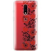 Прозрачный чехол Uprint OnePlus 7 Ethno Ornament