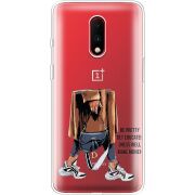 Прозрачный чехол Uprint OnePlus 7 Motivation