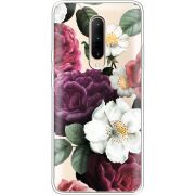 Прозрачный чехол Uprint OnePlus 7 Pro Floral Dark Dreams