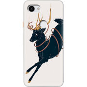 Чехол Uprint Google Pixel 3a Black Deer