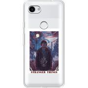 Прозрачный чехол Uprint Google Pixel 3a Stranger Things