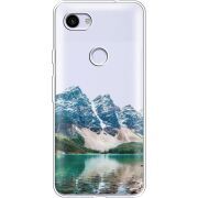 Прозрачный чехол Uprint Google Pixel 3a XL Blue Mountain
