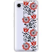 Прозрачный чехол Uprint Google Pixel 3a XL Ethno Ornament