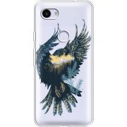 Прозрачный чехол Uprint Google Pixel 3a XL Eagle