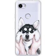 Прозрачный чехол Uprint Google Pixel 3a XL Husky