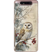 Чехол Uprint Samsung A805 Galaxy A80 Christmas Owl