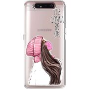 Прозрачный чехол Uprint Samsung A805 Galaxy A80 It's Gonna Be OK