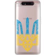 Прозрачный чехол Uprint Samsung A805 Galaxy A80 Gold Trident
