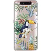 Прозрачный чехол Uprint Samsung A805 Galaxy A80 Tucan