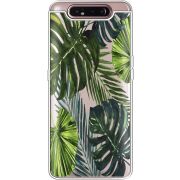 Прозрачный чехол Uprint Samsung A805 Galaxy A80 Palm Tree