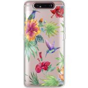 Прозрачный чехол Uprint Samsung A805 Galaxy A80 Tropical