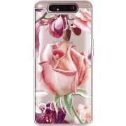 Прозрачный чехол Uprint Samsung A805 Galaxy A80 Rose