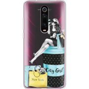 Прозрачный чехол Uprint Xiaomi Mi 9T / Mi 9T Pro City Girl