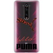 Прозрачный чехол Uprint Xiaomi Mi 9T / Mi 9T Pro Wild Cat
