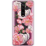 Прозрачный чехол Uprint Xiaomi Mi 9T / Mi 9T Pro Peony Watercolor Style