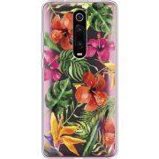 Прозрачный чехол Uprint Xiaomi Mi 9T / Mi 9T Pro Tropical Flowers