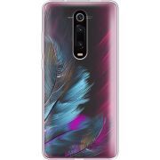 Прозрачный чехол Uprint Xiaomi Mi 9T / Mi 9T Pro Feathers