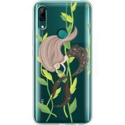 Прозрачный чехол Uprint Huawei P Smart Z Cute Mermaid