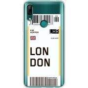 Прозрачный чехол Uprint Huawei P Smart Z Ticket London