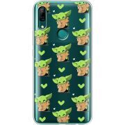 Прозрачный чехол Uprint Huawei P Smart Z Pattern Baby Yoda