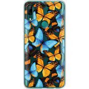 Прозрачный чехол Uprint Huawei P Smart Z Butterfly Morpho