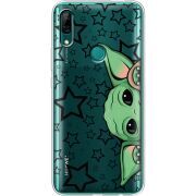 Прозрачный чехол Uprint Huawei P Smart Z Baby Yoda
