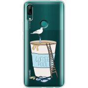 Прозрачный чехол Uprint Huawei P Smart Z Segull in Cofee Pool
