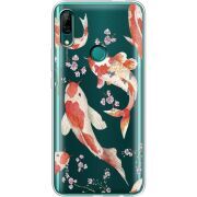 Прозрачный чехол Uprint Huawei P Smart Z Japanese Koi Fish