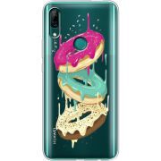 Прозрачный чехол Uprint Huawei P Smart Z Donuts