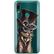 Прозрачный чехол Uprint Huawei P Smart Z Steampunk Cat