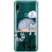 Прозрачный чехол Uprint Huawei P Smart Z Just Love