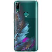 Прозрачный чехол Uprint Huawei P Smart Z Feathers