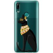 Чехол со стразами Huawei P Smart Z Egipet Cat