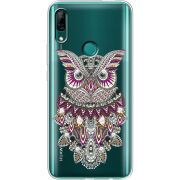 Чехол со стразами Huawei P Smart Z Owl
