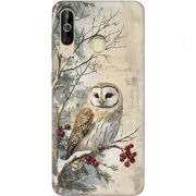 Чехол Uprint Samsung A6060 Galaxy A60 Christmas Owl