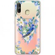 Прозрачный чехол Uprint Samsung A6060 Galaxy A60 Spring Bird