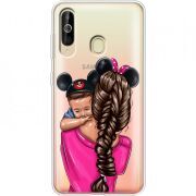 Прозрачный чехол Uprint Samsung A6060 Galaxy A60 Mouse Mommy