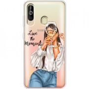 Прозрачный чехол Uprint Samsung A6060 Galaxy A60 Live The Moment