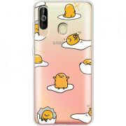 Прозрачный чехол Uprint Samsung A6060 Galaxy A60 Gudetama