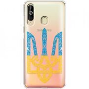 Прозрачный чехол Uprint Samsung A6060 Galaxy A60 Gold Trident