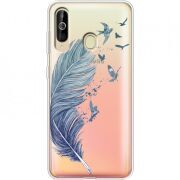 Прозрачный чехол Uprint Samsung A6060 Galaxy A60 Feather