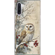 Чехол Uprint Samsung N970 Galaxy Note 10 Christmas Owl