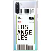 Прозрачный чехол Uprint Samsung N970 Galaxy Note 10 Ticket Los Angeles