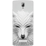 Чехол Uprint Lenovo A2010 White Wolf