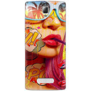 Чехол Uprint Lenovo A2010 Yellow Girl Pop Art