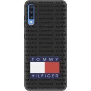 Черный чехол Uprint Samsung A705 Galaxy A70 Tommy Print