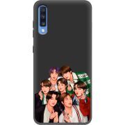 Черный чехол Uprint Samsung A705 Galaxy A70 BTS