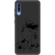 Черный чехол Uprint Samsung A705 Galaxy A70 