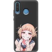Черный чехол Uprint Huawei P30 Lite Himiko Toga Smile